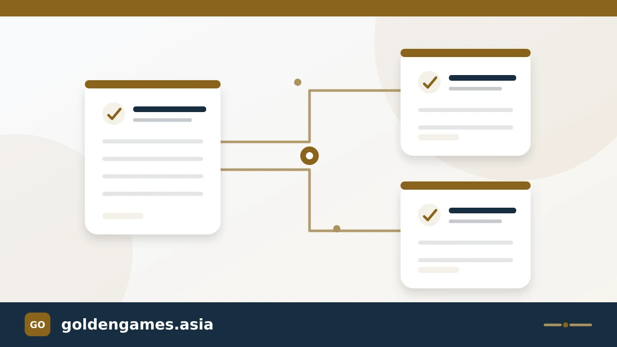 Connected category cards in an information directory